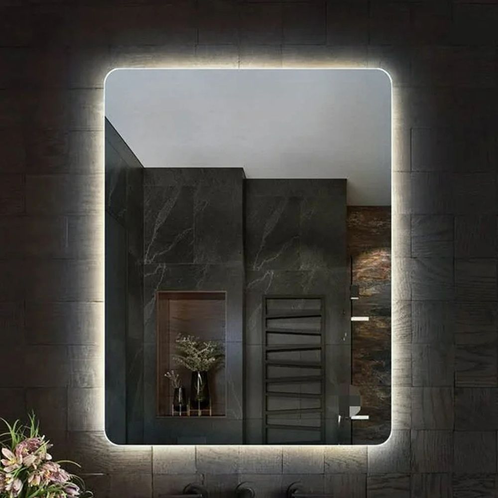 Oglinda dreptunghiulara cu iluminare LED 3 culori si dezaburire, 60 cm, Fluminia Verona [3]