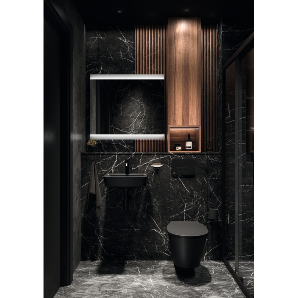 Oglinda dreptunghiulara cu iluminare LED Ideal Standard Mirror&Light 80 cm [2]
