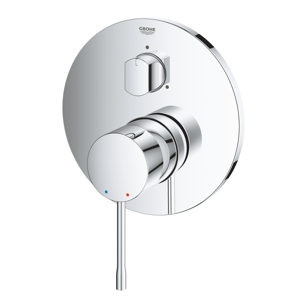 Baterie cada sau dus Grohe Essence incastrata pentru corp ingropat, cu 3 căi, crom [2]
