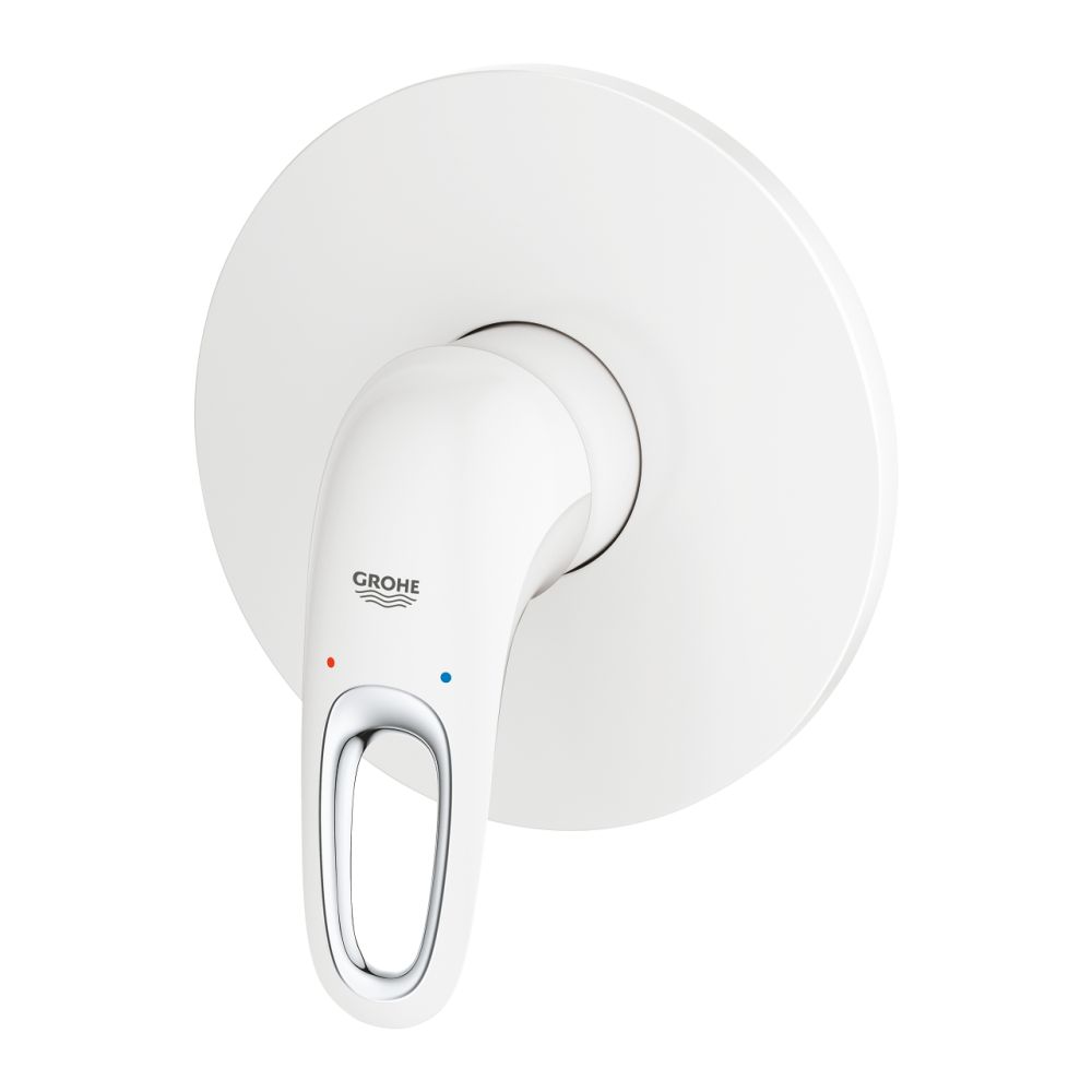 Baterie dus Grohe Eurostyle incastrata pentru corp ingropat, alb [3]