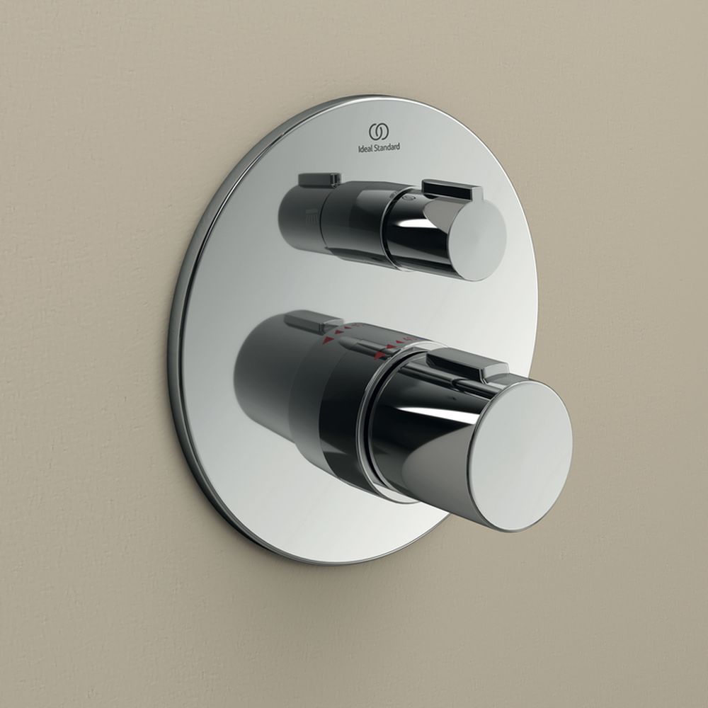 Baterie cada sau dus termostatata Ideal Standard Ceratherm T100 crom lucios [3]
