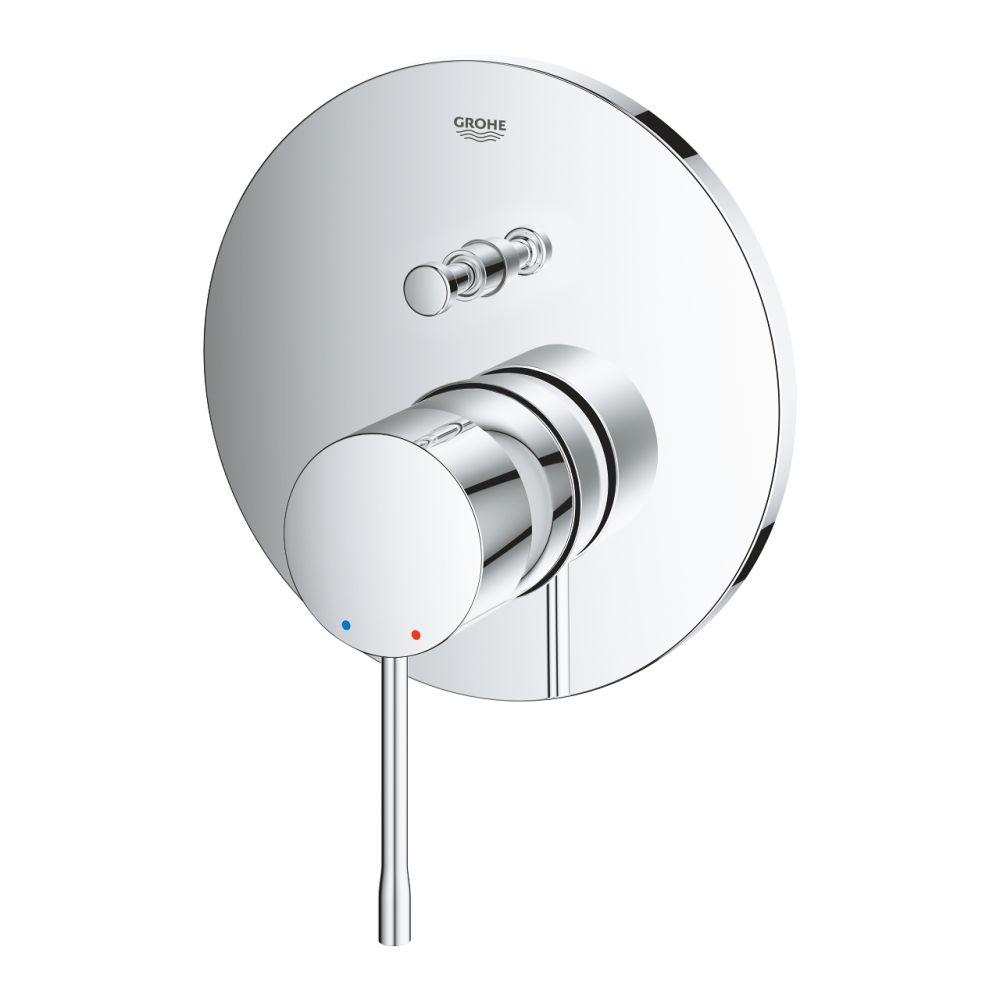 Baterie cada sau dus Grohe Essence incastrata pentru corp ingropat, crom [2]