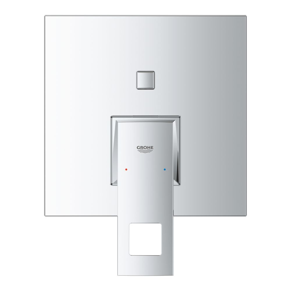 Baterie cada sau dus Grohe Eurocube incastrata pentru corp ingropat, cu 2 căi, crom [2]