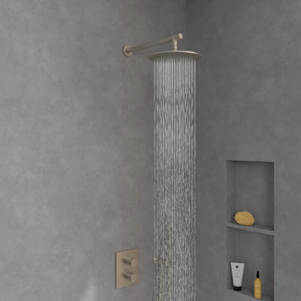 Palarie de dus 25 cm, nichel periat, rotunda, Villeroy&Boch Universal Showers [3]