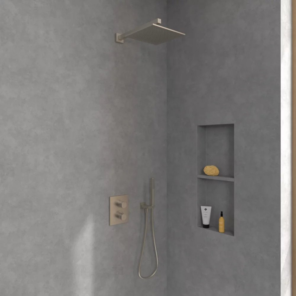 Palarie de dus 25 x 25 cm, nichel periat, Villeroy&Boch Universal Showers [2]