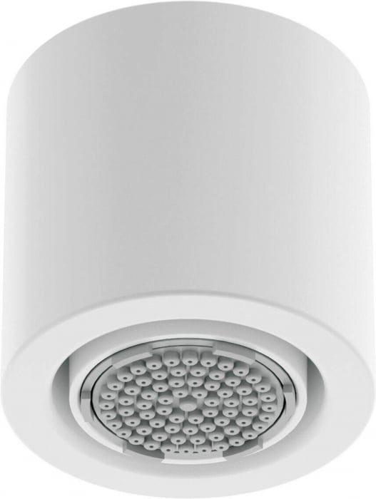 Palarie dus rotunda, fixa,  O 42 mm, alb, Deante Silia