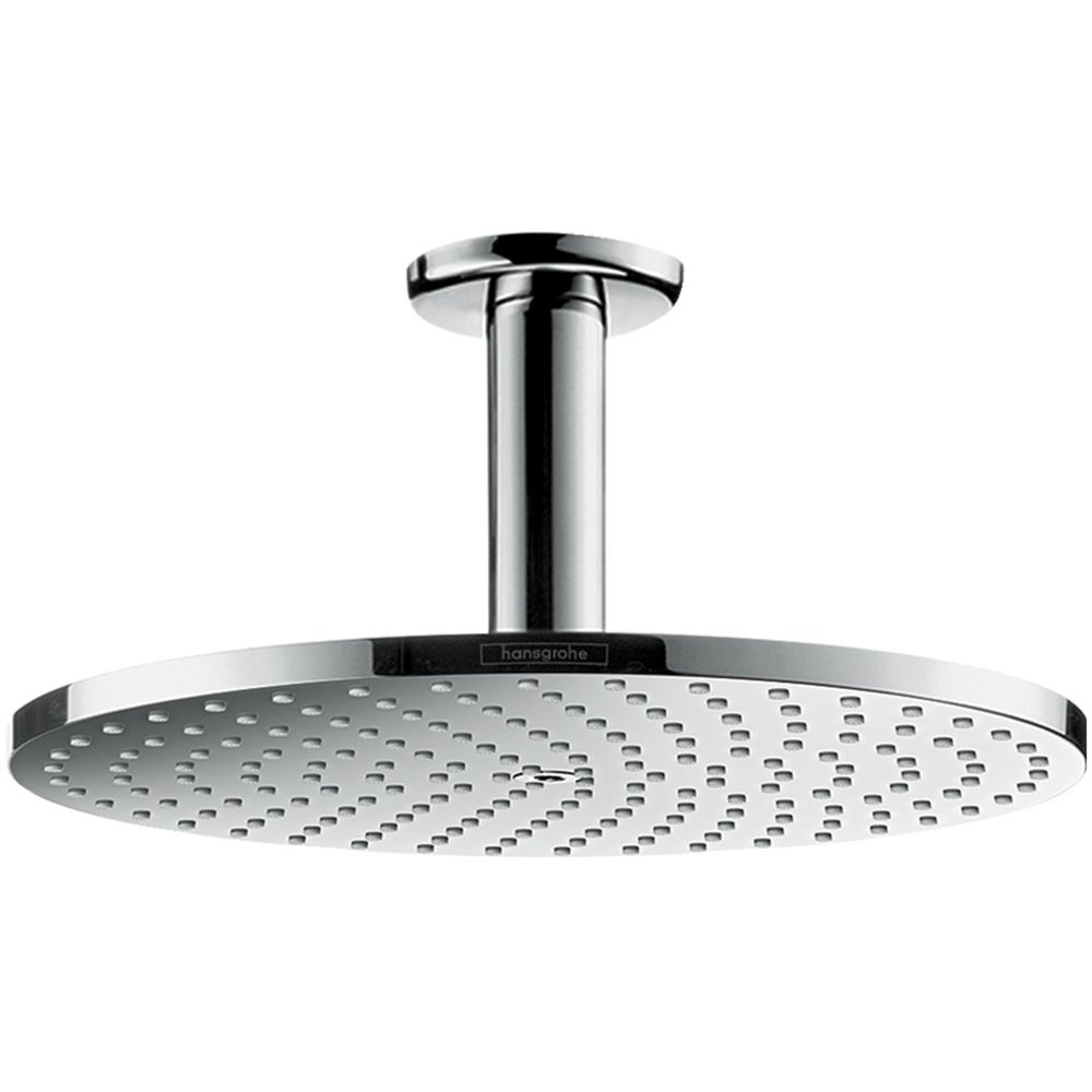 Palarie dus rotunda crom cu brat Hansgrohe, Raindance S