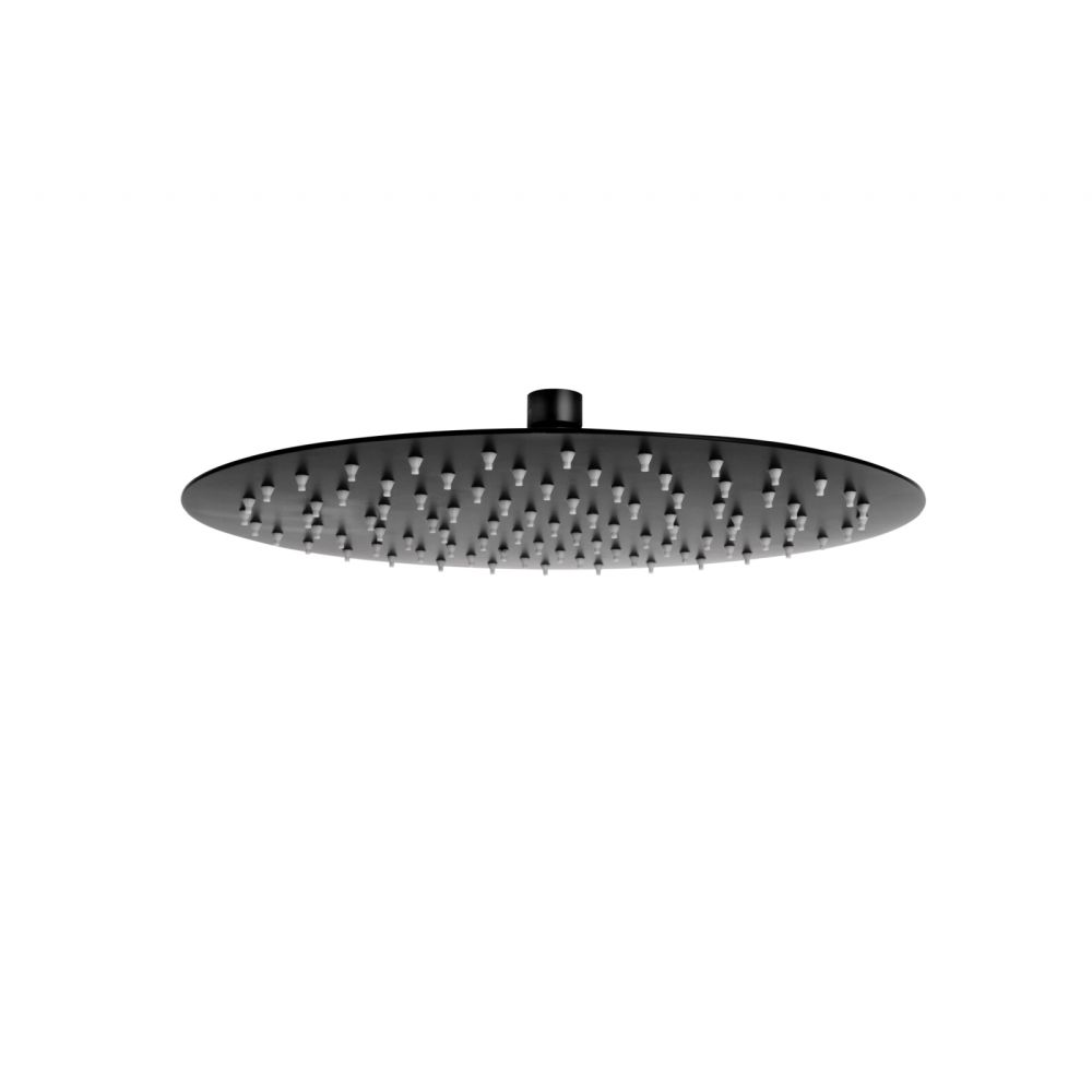 Palarie dus rotunda FDesign Inula, 300 mm, negru mat [3]