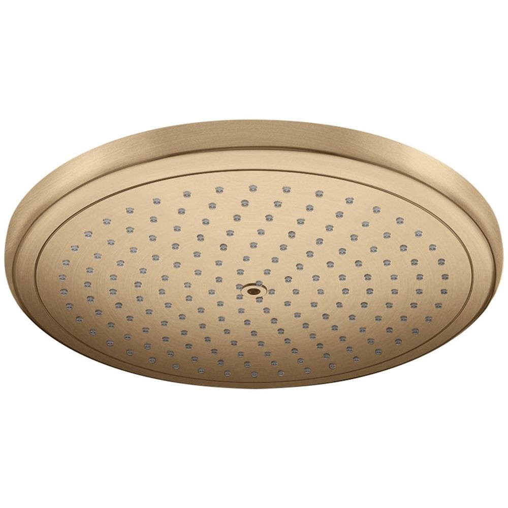 Palarie dus rotunda bronz periat Hansgrohe, Croma 280