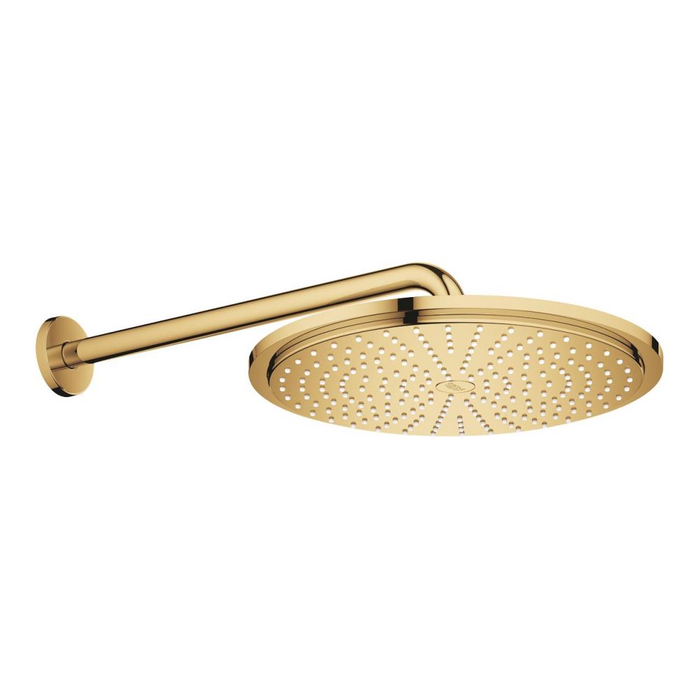 Palarie si brat de dus Grohe Rainshower Cosmopolitan 310 auriu lucios Cool Sunrise [2]