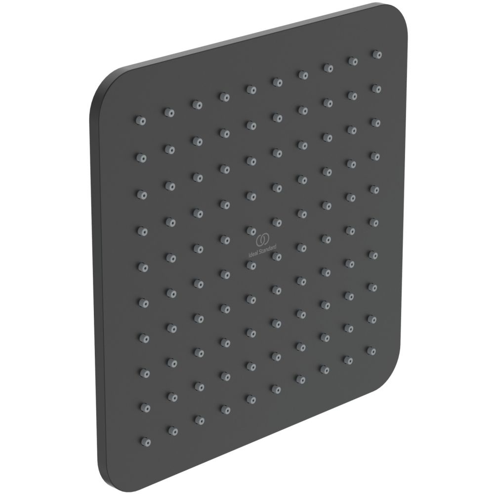 Palarie dus patrata Ideal Standard Idealrain Cube negru mat 200x200 mm [3]