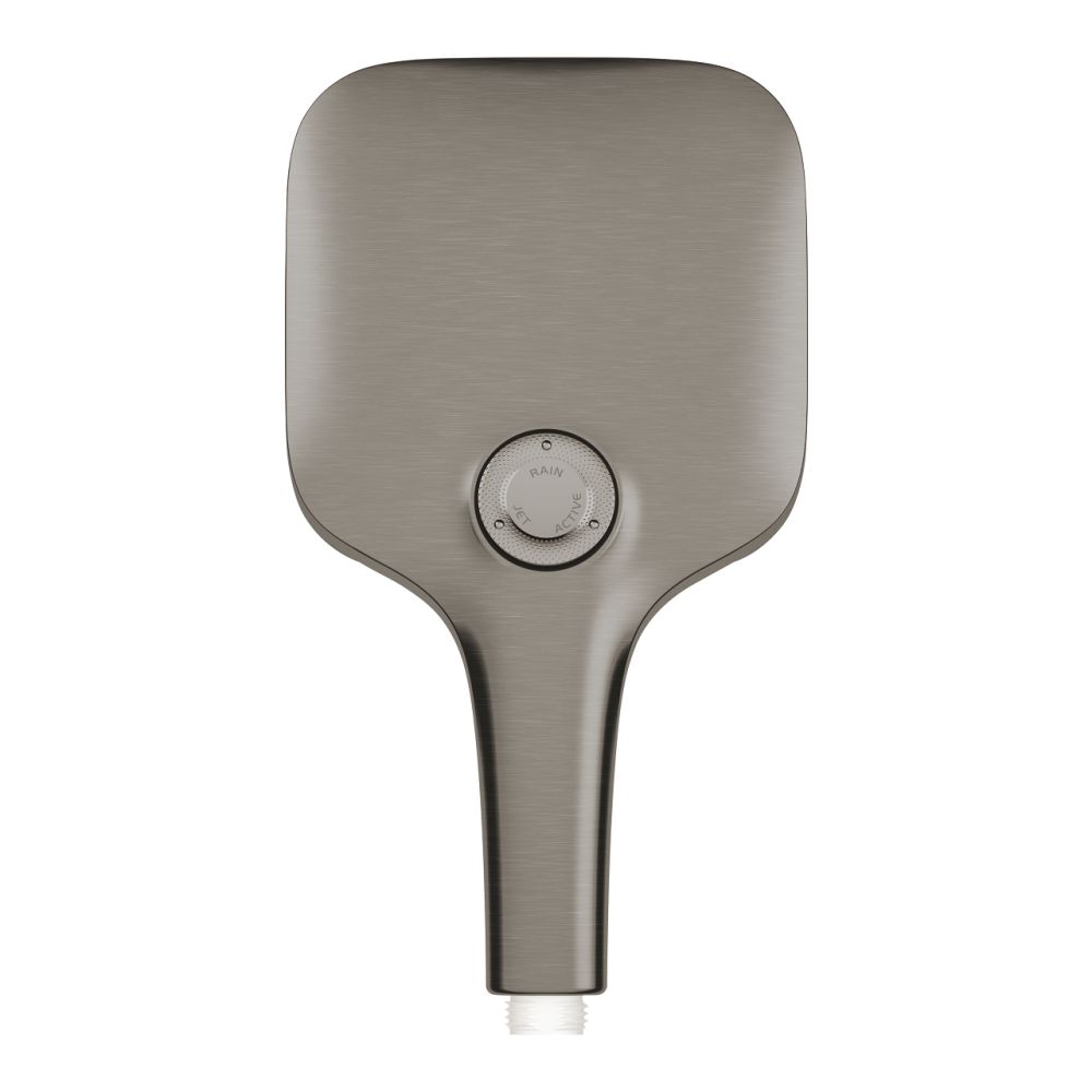 Para dus patrata Grohe Rainshower Smartactive 130 cu 3 functii, antracit periat Hard Graphite [4]