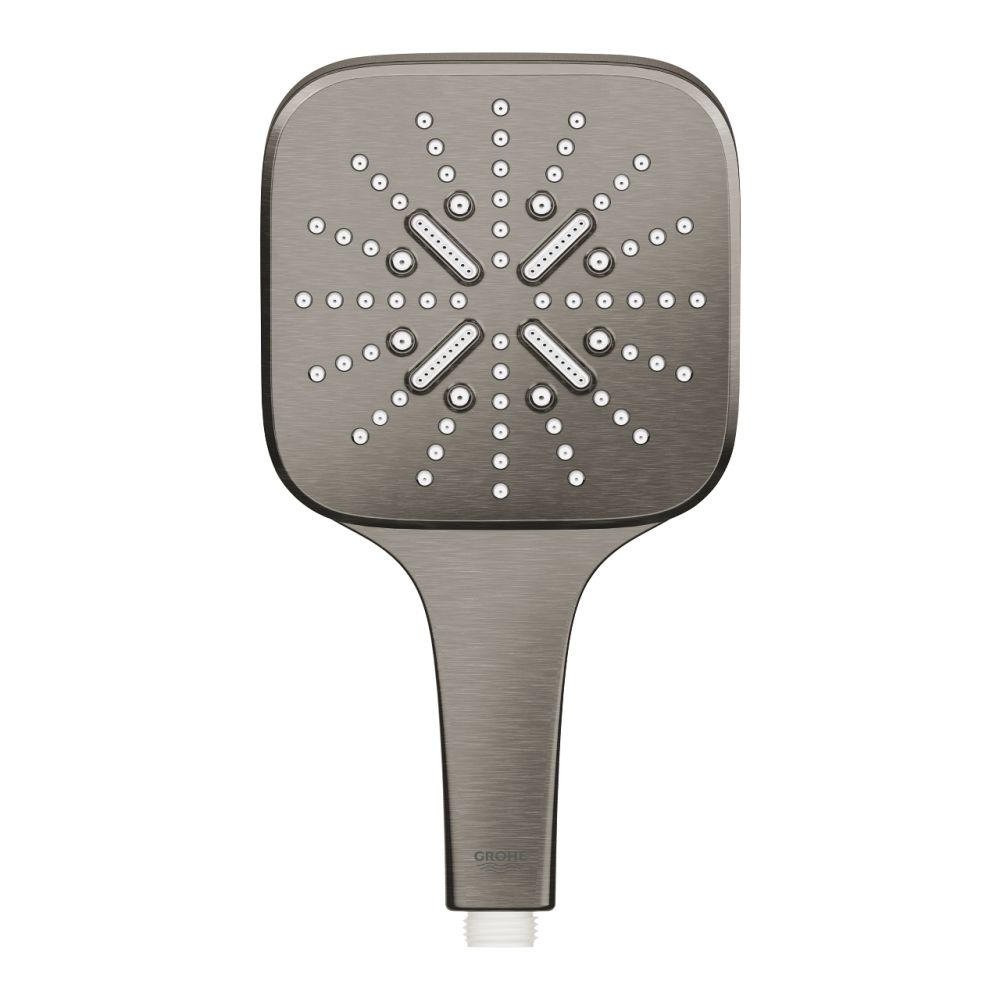 Para dus patrata Grohe Rainshower Smartactive 130 cu 3 functii, antracit periat Hard Graphite [2]