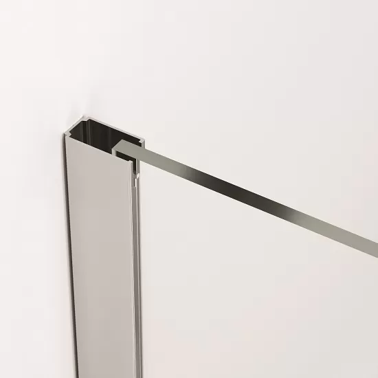 Paravan dus 80x200 cm cu sticla securizata 6 mm, protectie sticla Aquaperle, Easy Sanswiss [4]