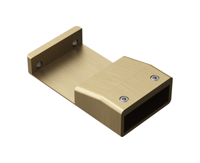 Paravan dus sticla walk-in 100x200 cm auriu periat Sanswiss Easy STR4P [9]