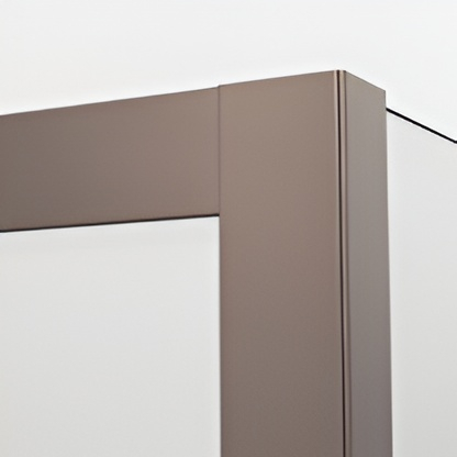 Paravan dus sticla walk-in 110x200 cm, champagne metal, sticla 8 mm, Ronal Easy [2]