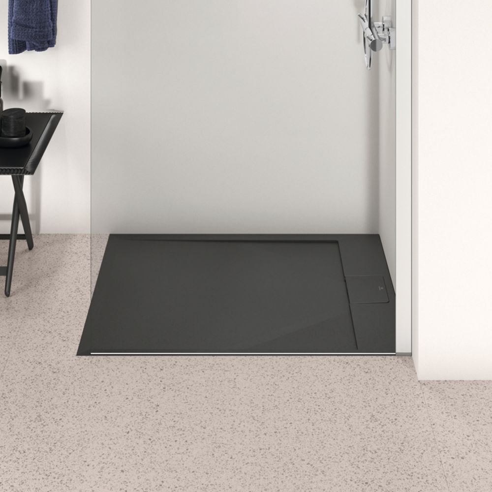 Paravan dus walk-in 100x200 cm Ideal Standard i.Life, sticla securizata, profil argintiu [6]