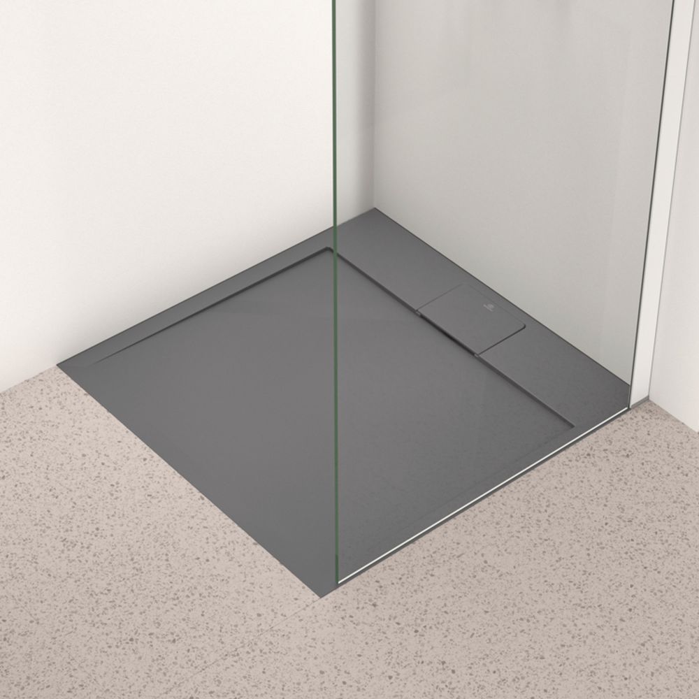 Paravan dus walk-in 70x200 cm Ideal Standard i.Life, sticla securizata, profil argintiu [5]