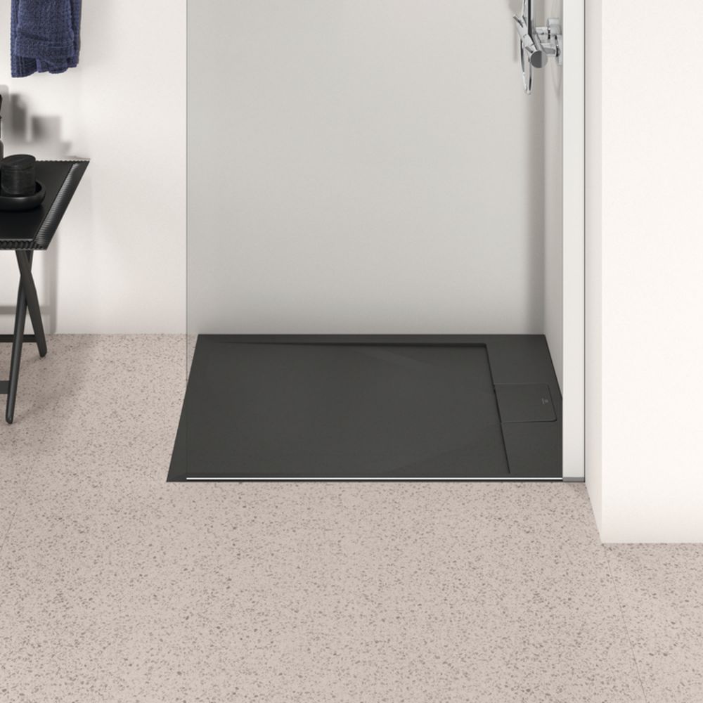 Paravan dus walk-in 90x200 cm Ideal Standard i.Life, sticla securizata, profil argintiu [7]
