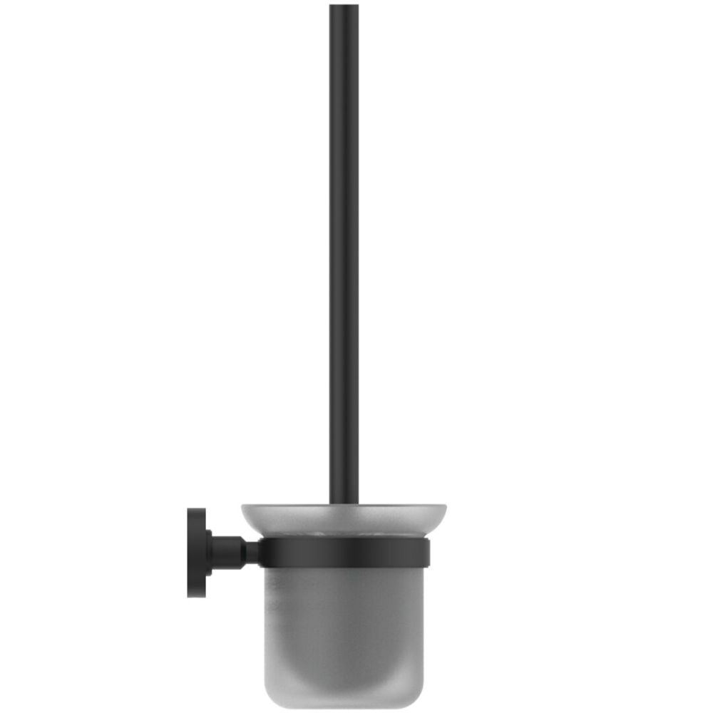 Suport perie wc Ideal Standard IOM negru/sticla mata [2]