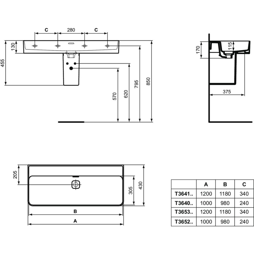 Semipiedestal pentru lavoar Ideal Standard Strada II [5]