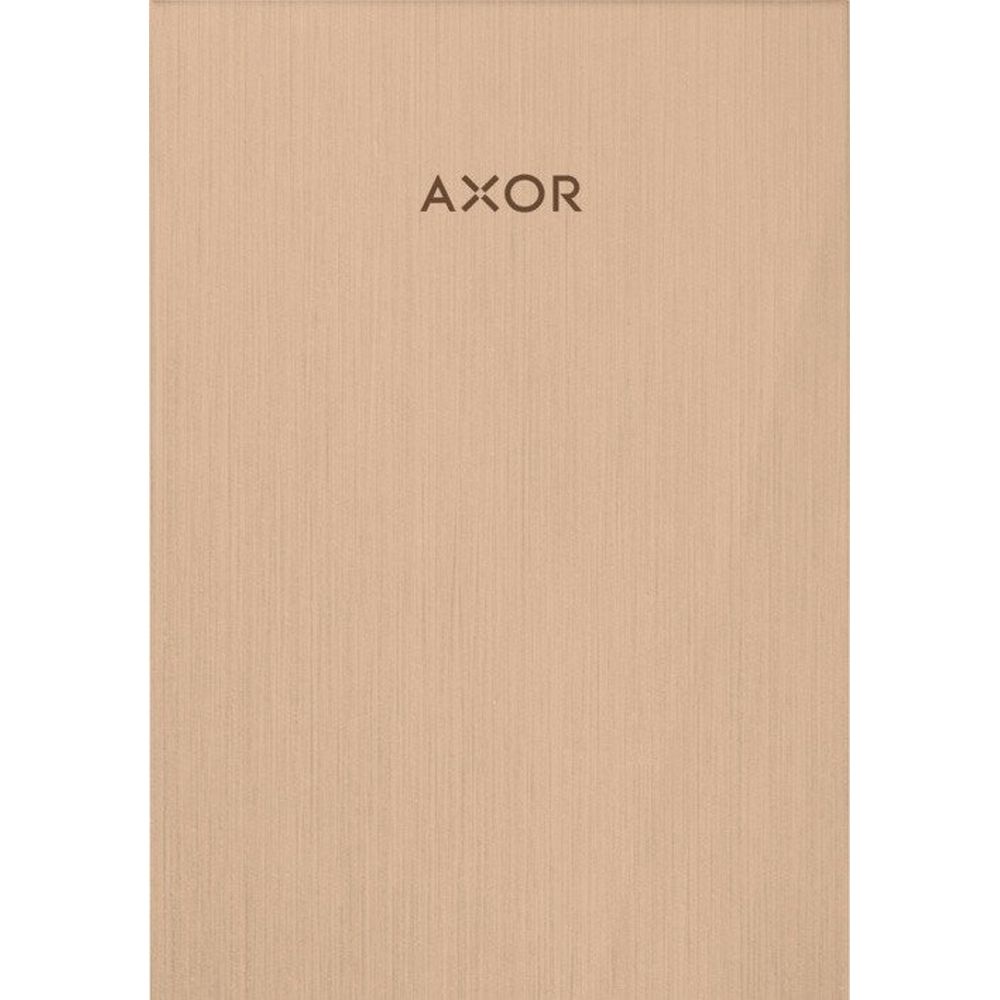 Placa superioara decorativa red gold periat pentru baterie bideu Hansgrohe Axor MyEdition