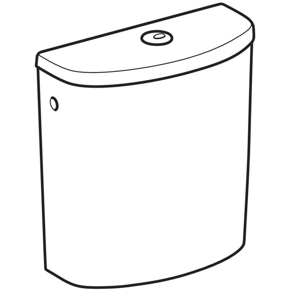 Rezervor vas WC alb Geberit, Selnova [2]