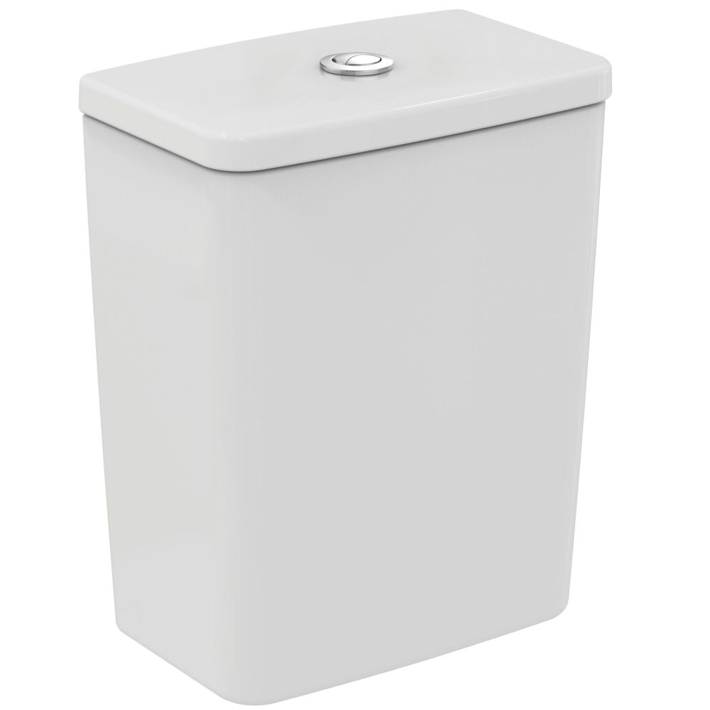 Rezervor vas wc Ideal Standard Connect Air Cube alb lucios cu alimentare inferioara