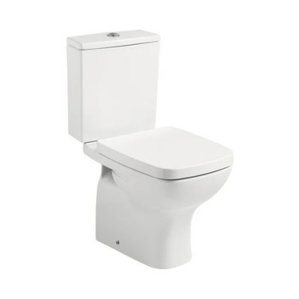 Rezervor vas wc back to wall Gala Street Square, alimentare partea de jos, alb [2]