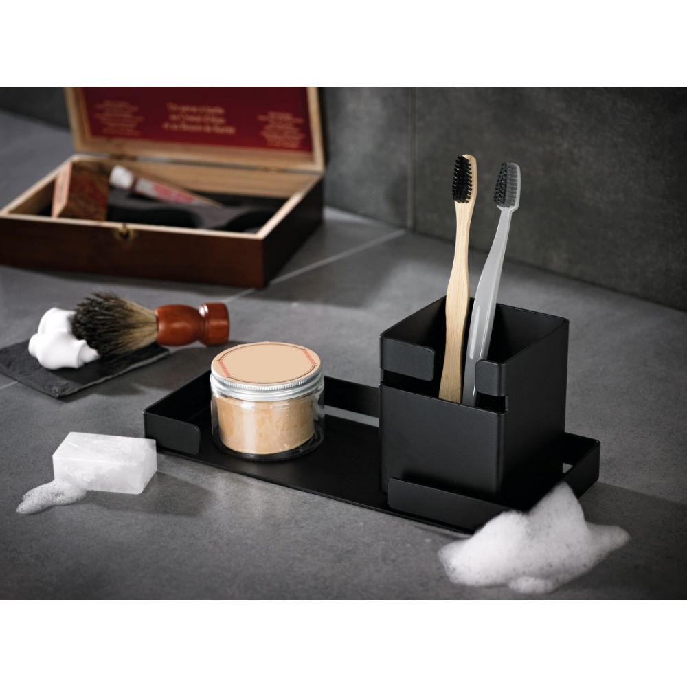 Tava accesorii baie culoare neagra Deante, Mokko [2]