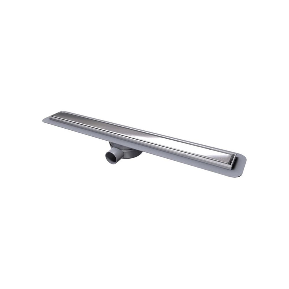 Rigola dus faiantabila Kessel Linearis Compact, 85 cm, cu sita pentru par si clapeta anti-miros [1]
