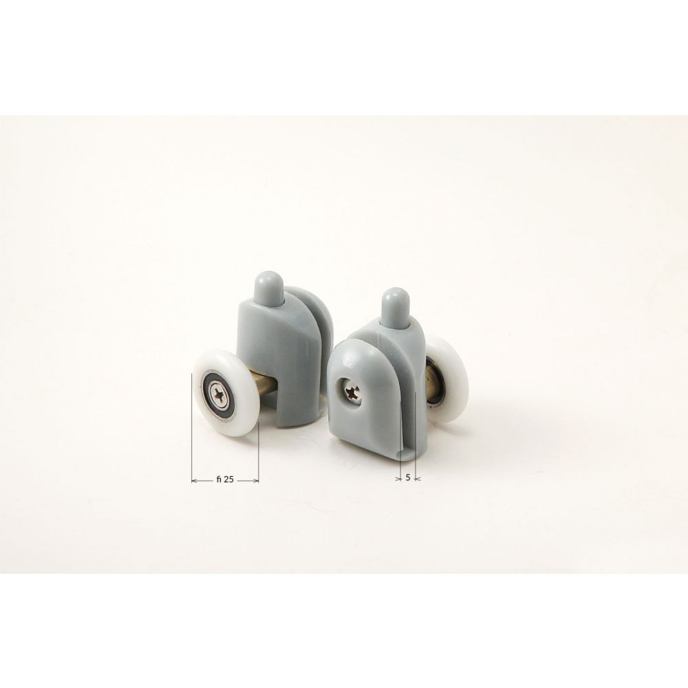 Role inferioare detasabile Deante pentru sticle de 5 mm, Ø25 mm [2]