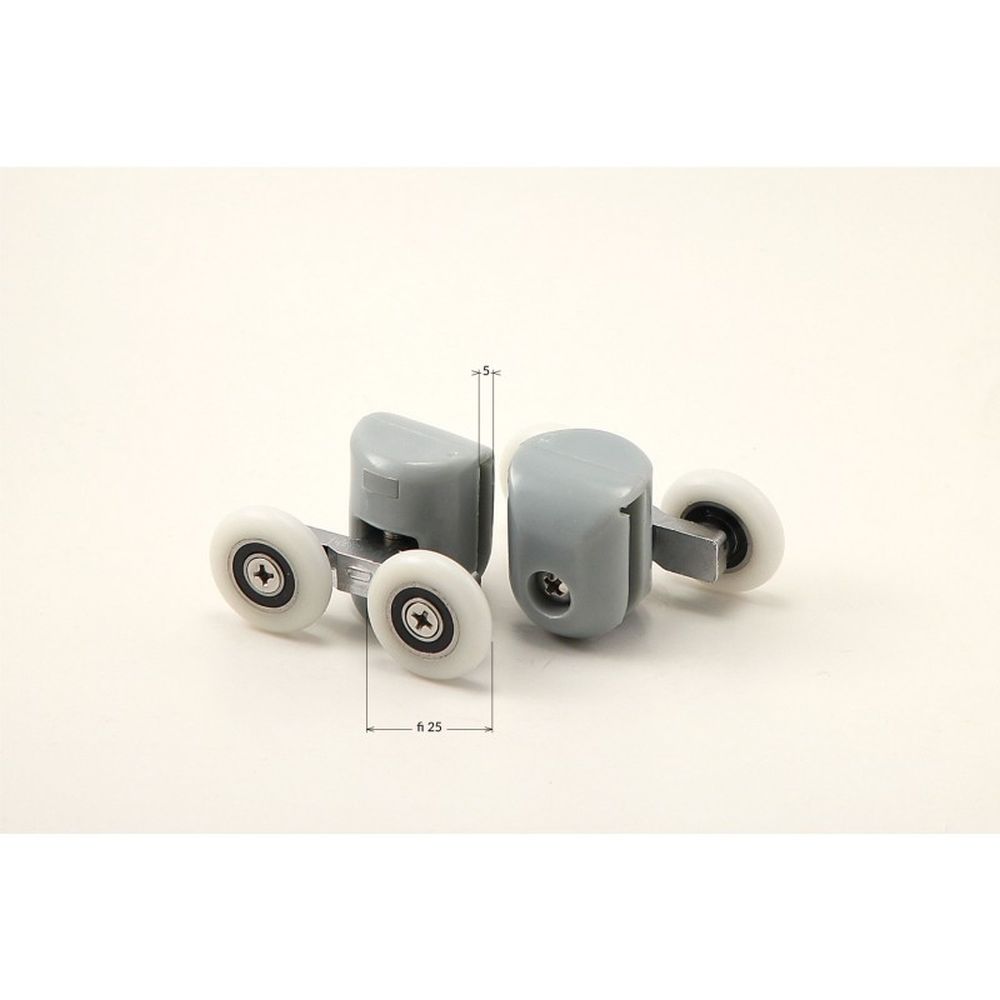 Role superioare duble Deante pentru sticle de 5 mm, Ø25 mm [2]