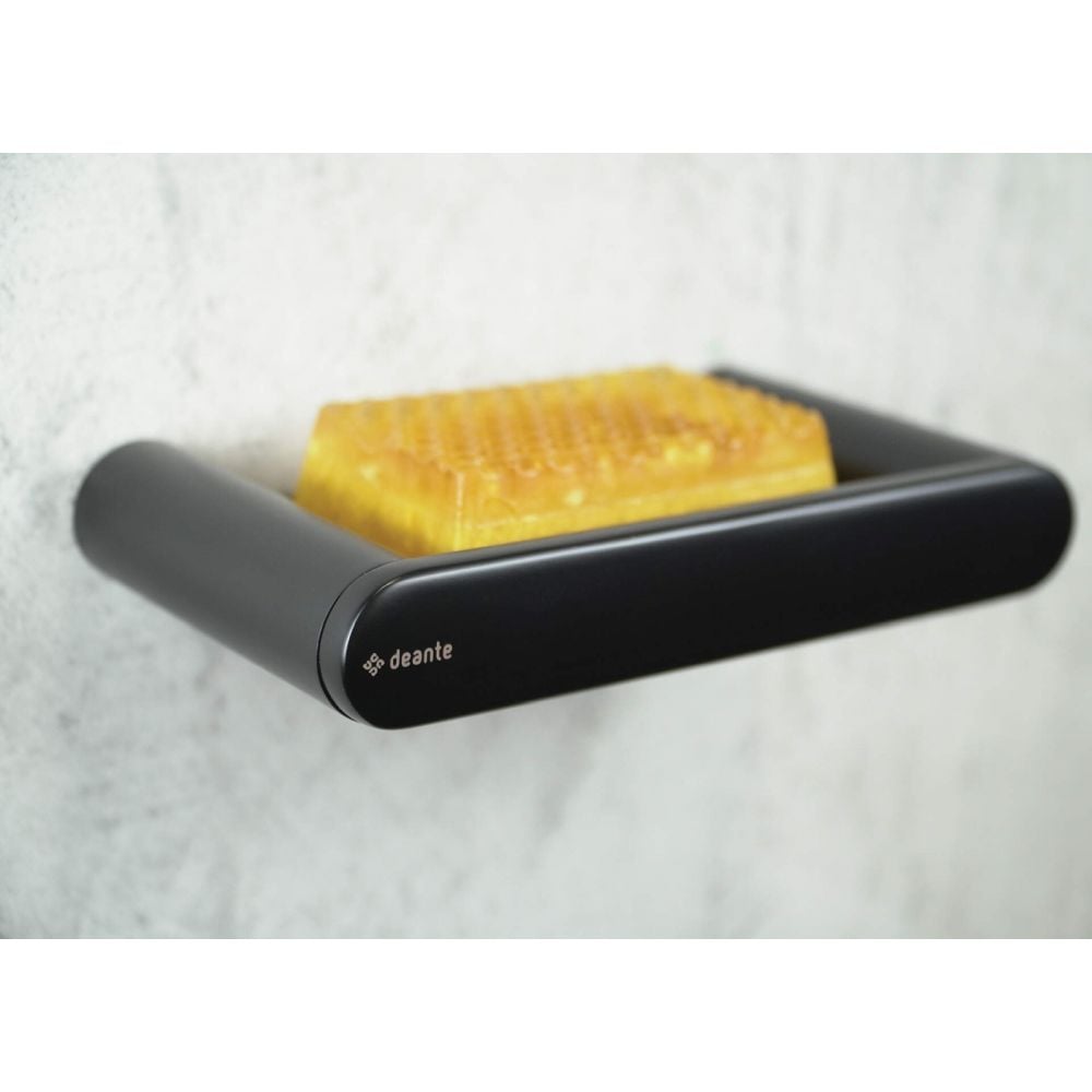 Savoniera baie negru mat Deante Round [2]