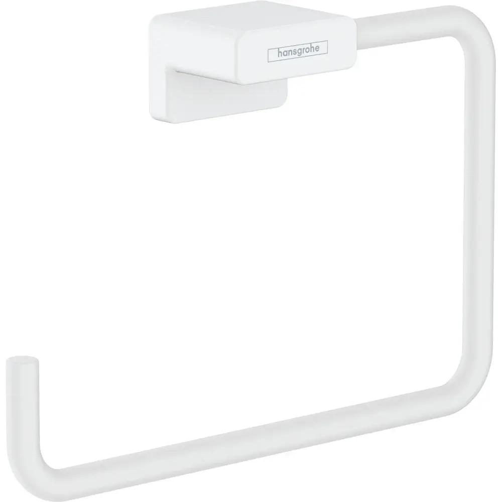 Set baterie lavoar Hansgrohe Vivenis si accesorii baie Hansgrohe AddStoris, alb [7]