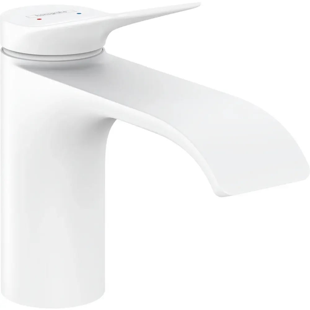 Set baterie lavoar Hansgrohe Vivenis si accesorii baie Hansgrohe AddStoris, alb [2]