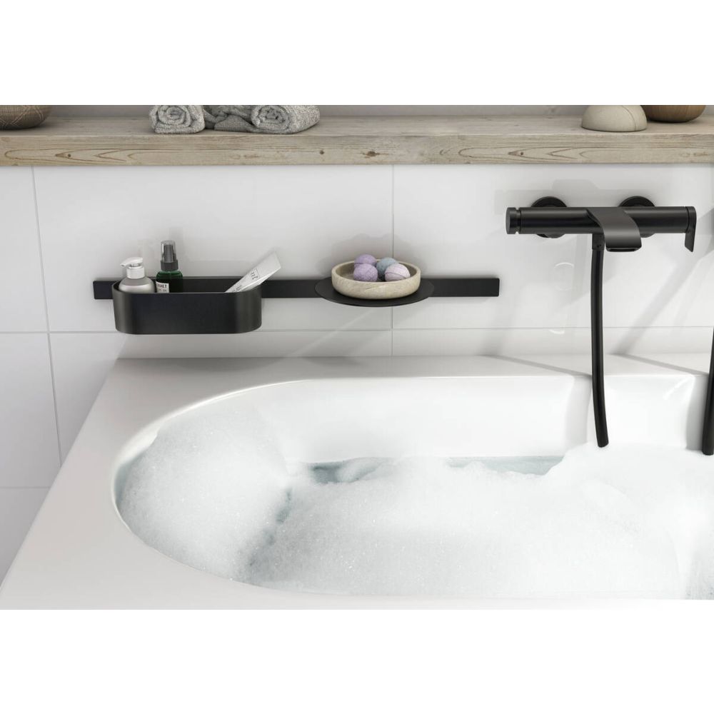Set accesorii baie culoare negru mat Hansgrohe WallStoris 27966670 [2]