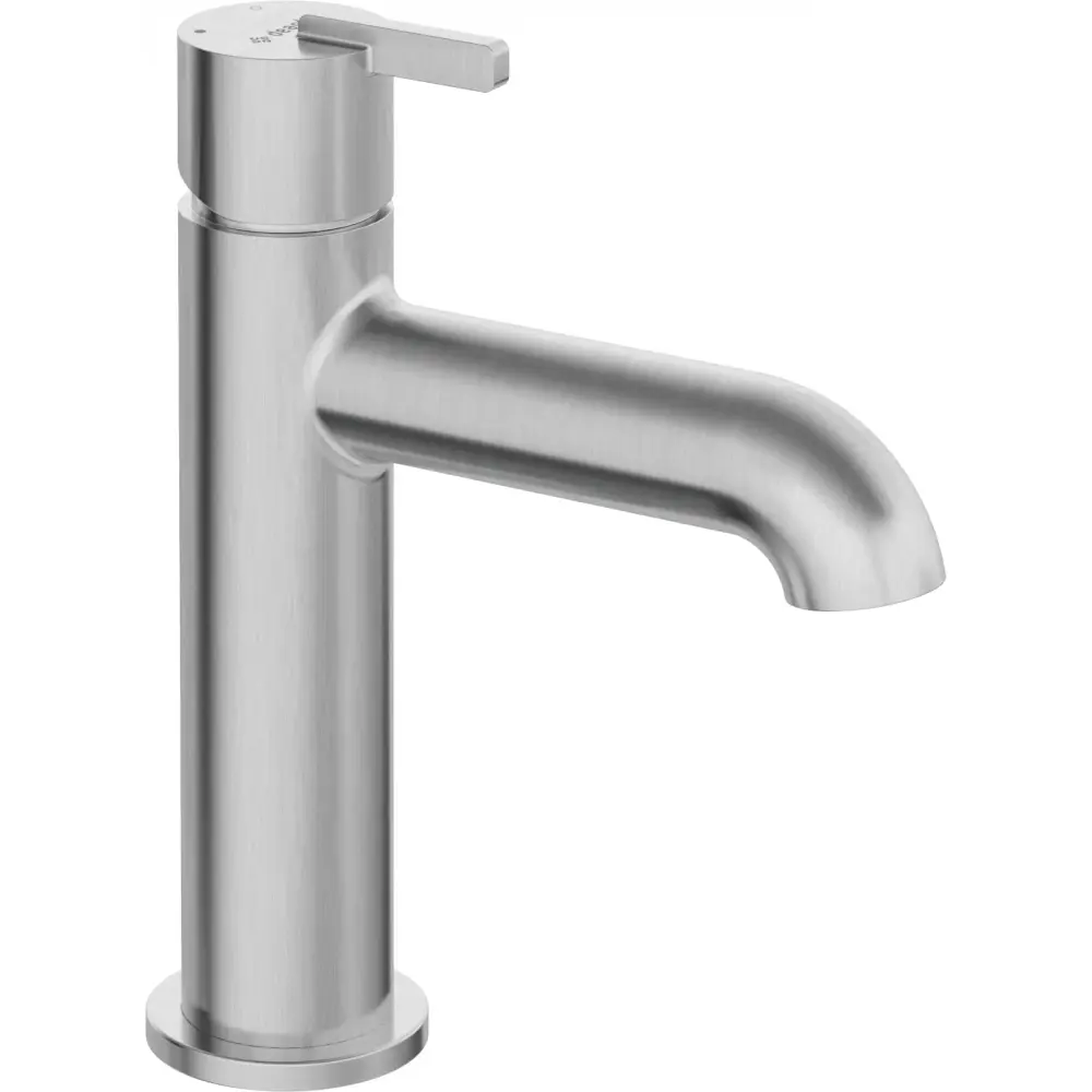 Set baterie cada si baterie lavoar cu accesorii baie Deante Silia, otel slefuit [3]