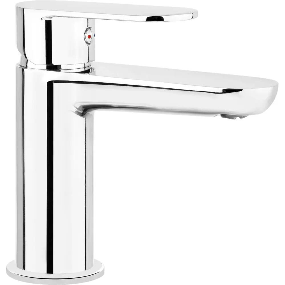 Set baterie cada si baterie lavoar Deante Alpinia cu accesorii baie Deante Round, crom [3]