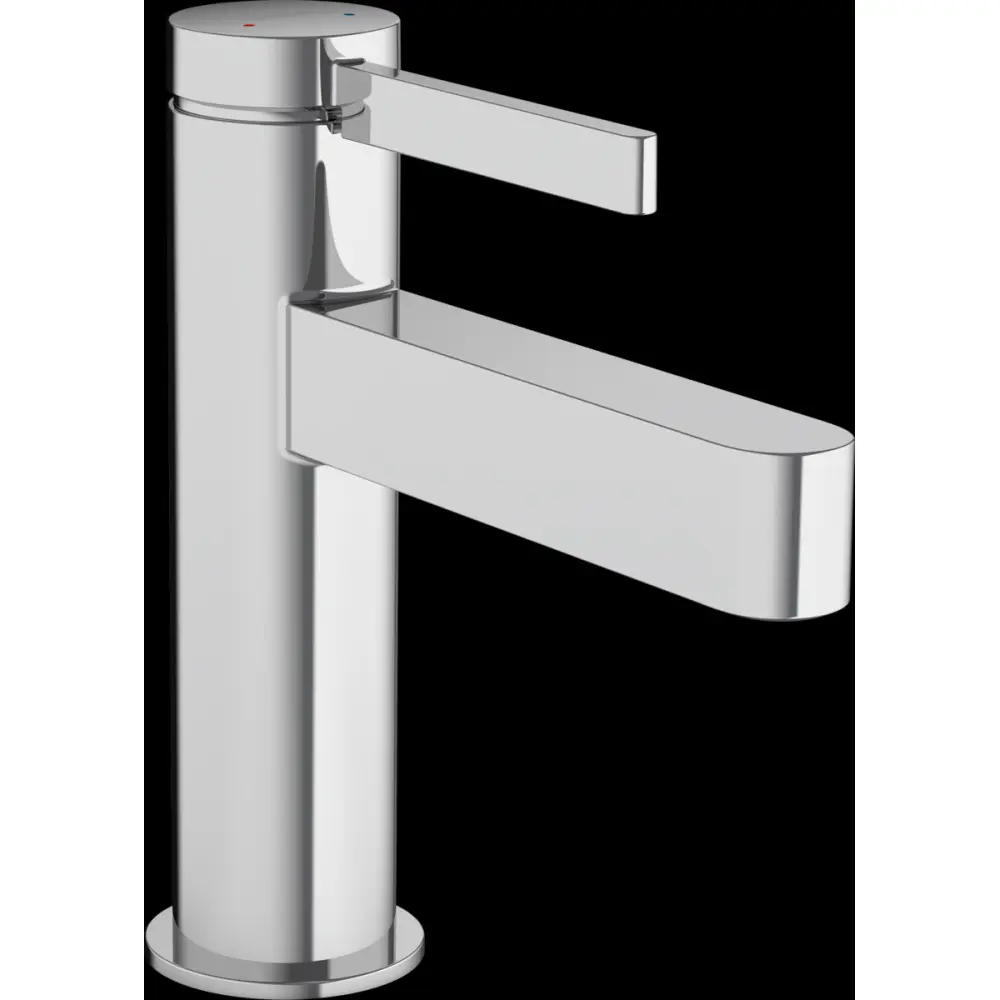 Set baterie cada si baterie lavoar Hansgrohe Finoris cu accesorii baie Hansgrohe Logis, crom lucios [3]