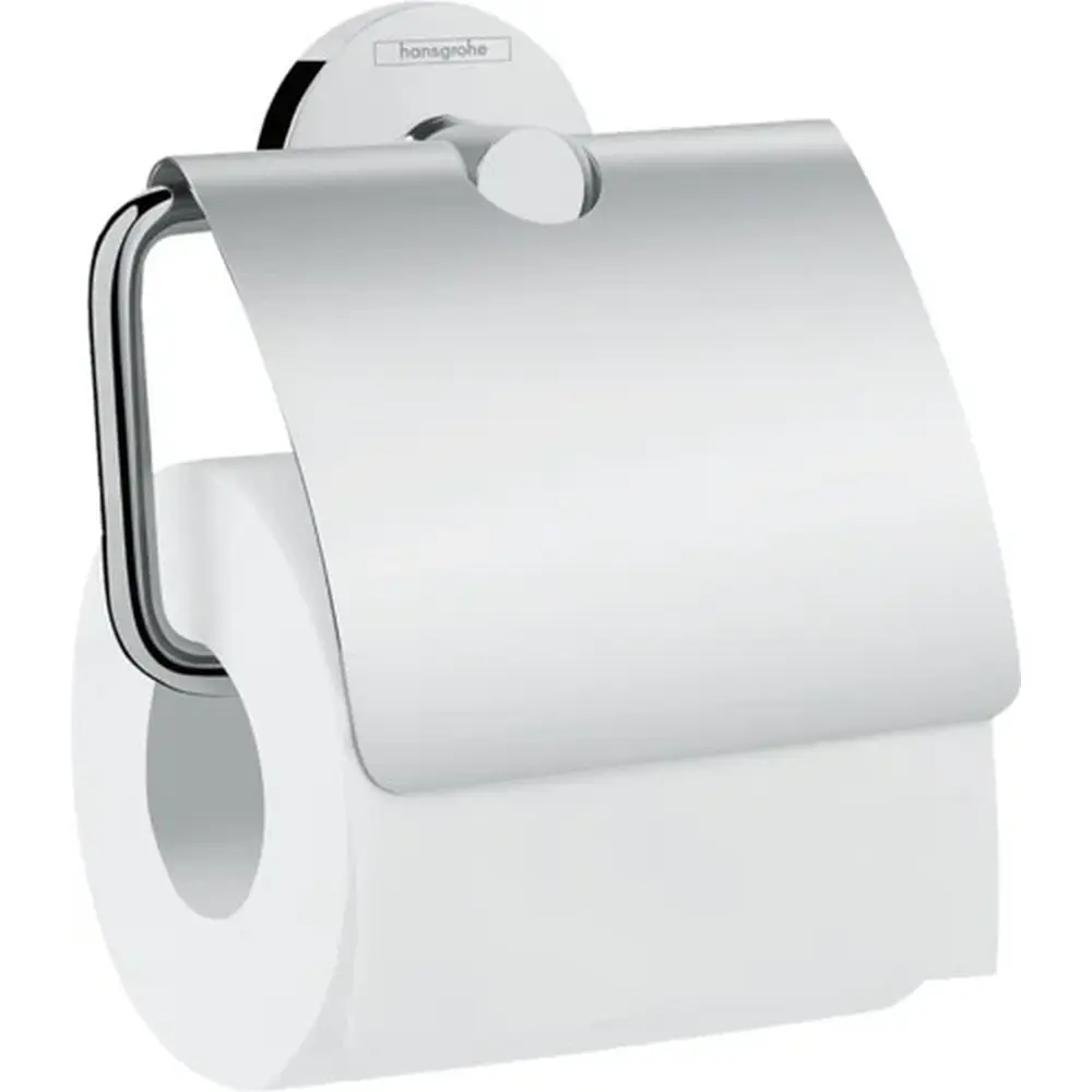 Set baterie cada si baterie lavoar Hansgrohe Finoris cu accesorii baie Hansgrohe Logis, crom lucios [4]