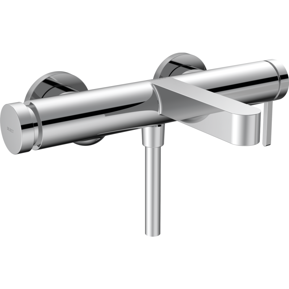 Set baterie cada si baterie lavoar Hansgrohe Finoris cu accesorii baie Hansgrohe Logis, crom lucios [2]