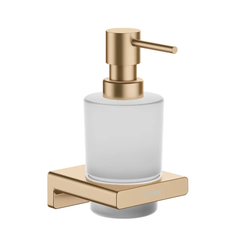 Set baterie lavoar Hansgrohe Talis si accesorii baie Hansgrohe AddStoris, bronz periat [4]