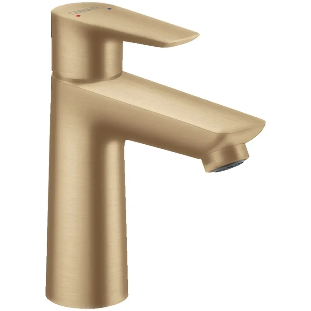 Set baterie lavoar Hansgrohe Talis si accesorii baie Hansgrohe AddStoris, bronz periat [2]