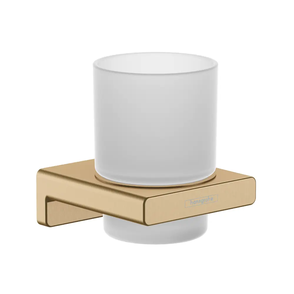 Set baterie lavoar Hansgrohe Talis si accesorii baie Hansgrohe AddStoris, bronz periat [7]