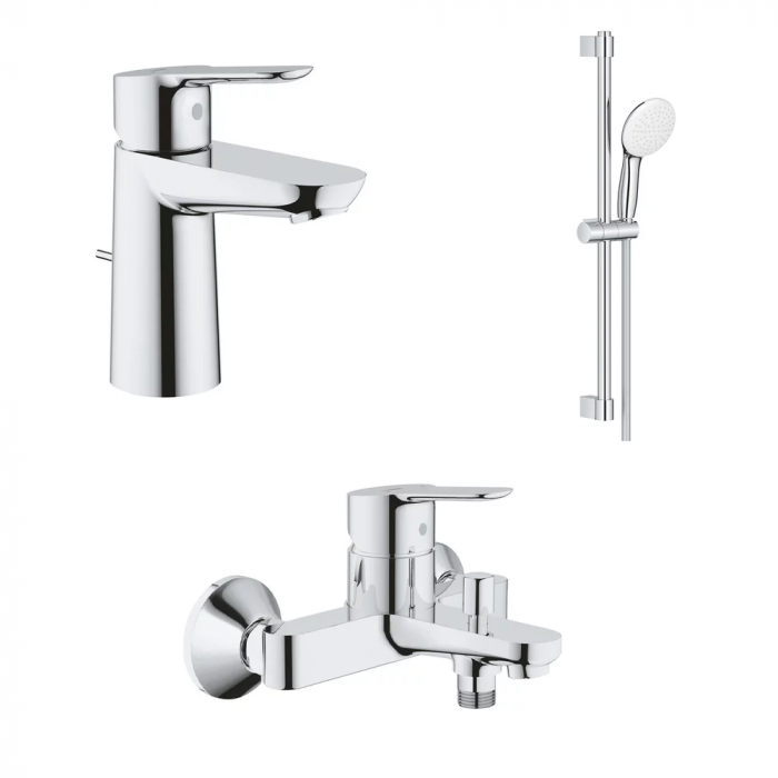 Grohe Set baterie lavoar, baterie cada si…