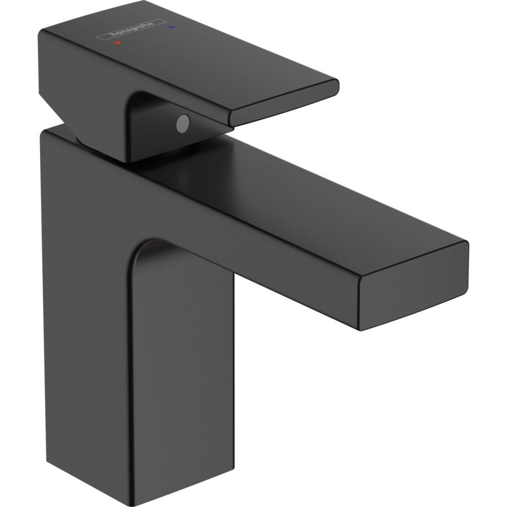 Set baterie lavoar, baterie dus si set de dus, negru mat, Hansgrohe Vernis Shape [2]