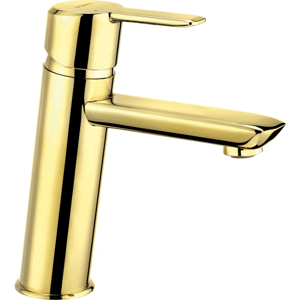 Set baterie lavoar Deante Arnika si accesorii baie Deante Silia, auriu lucios [2]