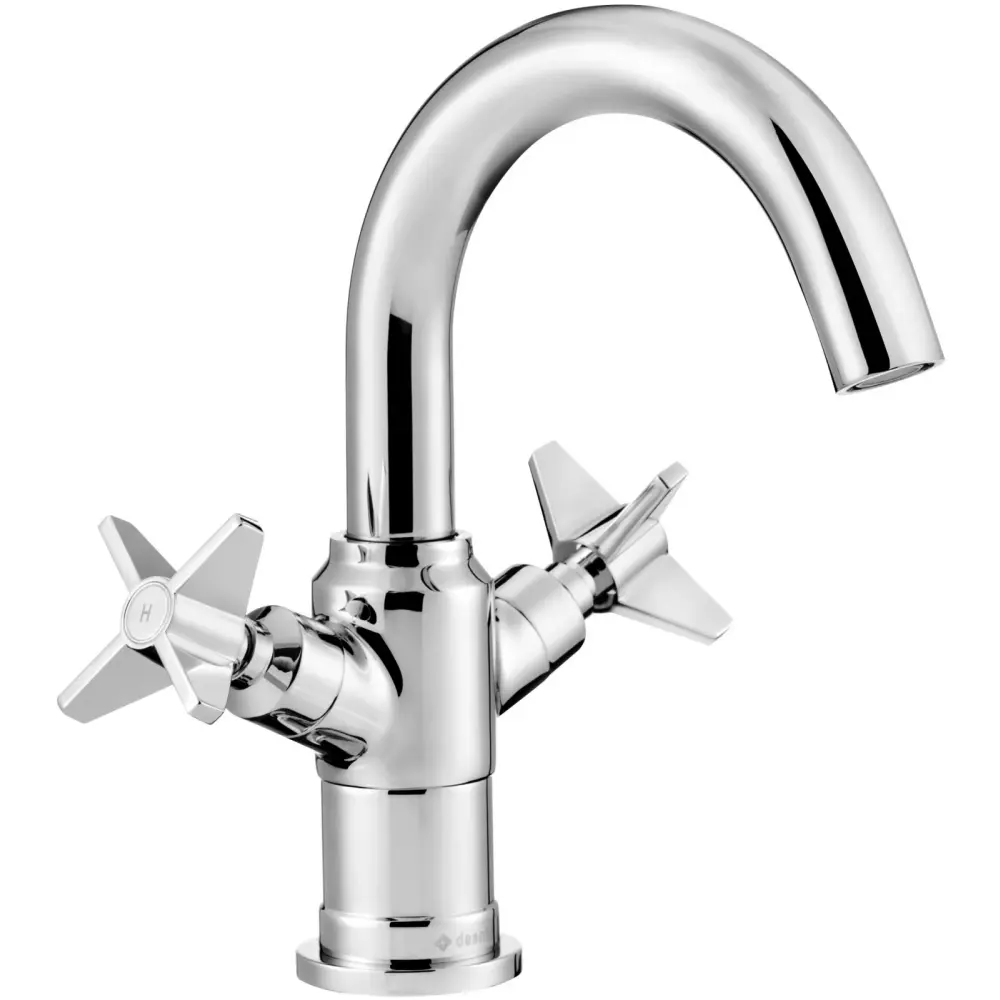 Set baterie lavoar Deante Temisto si accesorii baie Deante Silia, crom lucios [2]