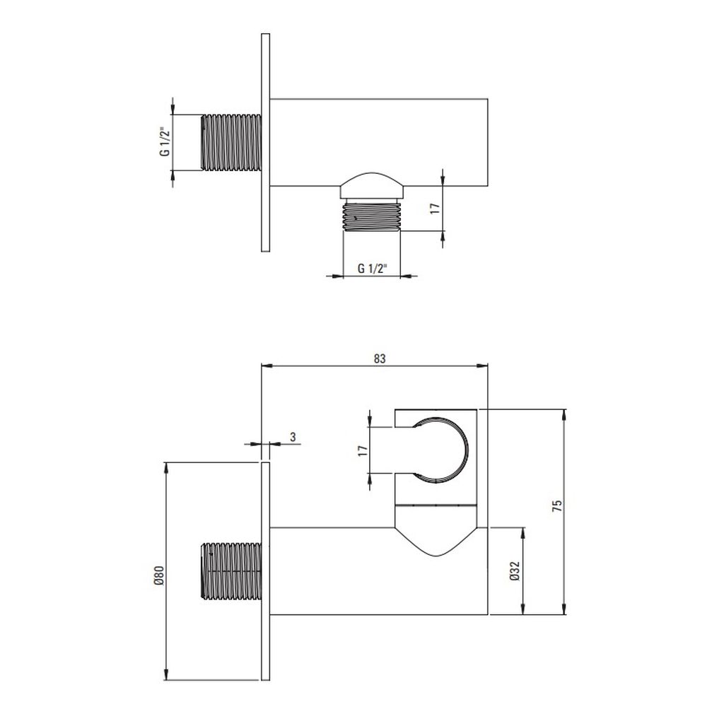Set cada baie freestanding, lipita de perete, 170x80 cm, Alvaro si baterie cada incastrata negru mat Silia [5]